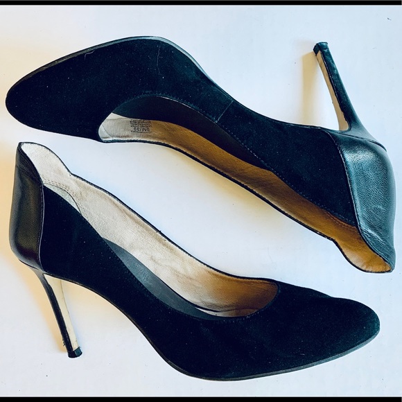 nordstrom black suede pumps